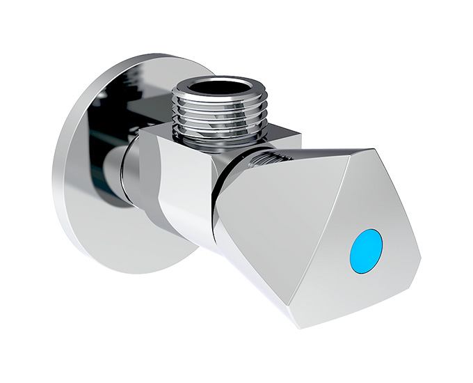 Angle Valve with Flange